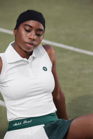 Polo sans manche Green Line